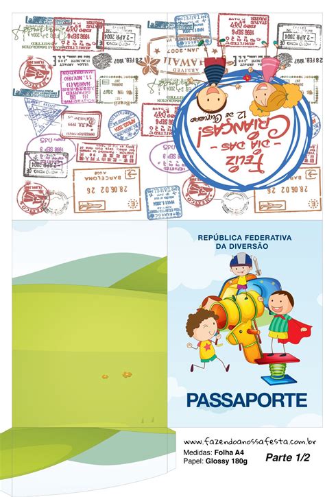 passaporte infantil